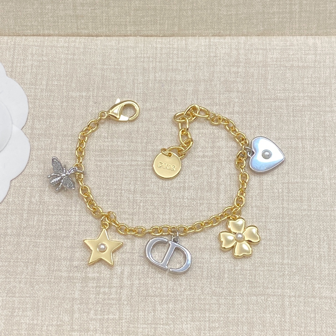 [TOP] Christian Dior Necklace/Bracelet - Gold