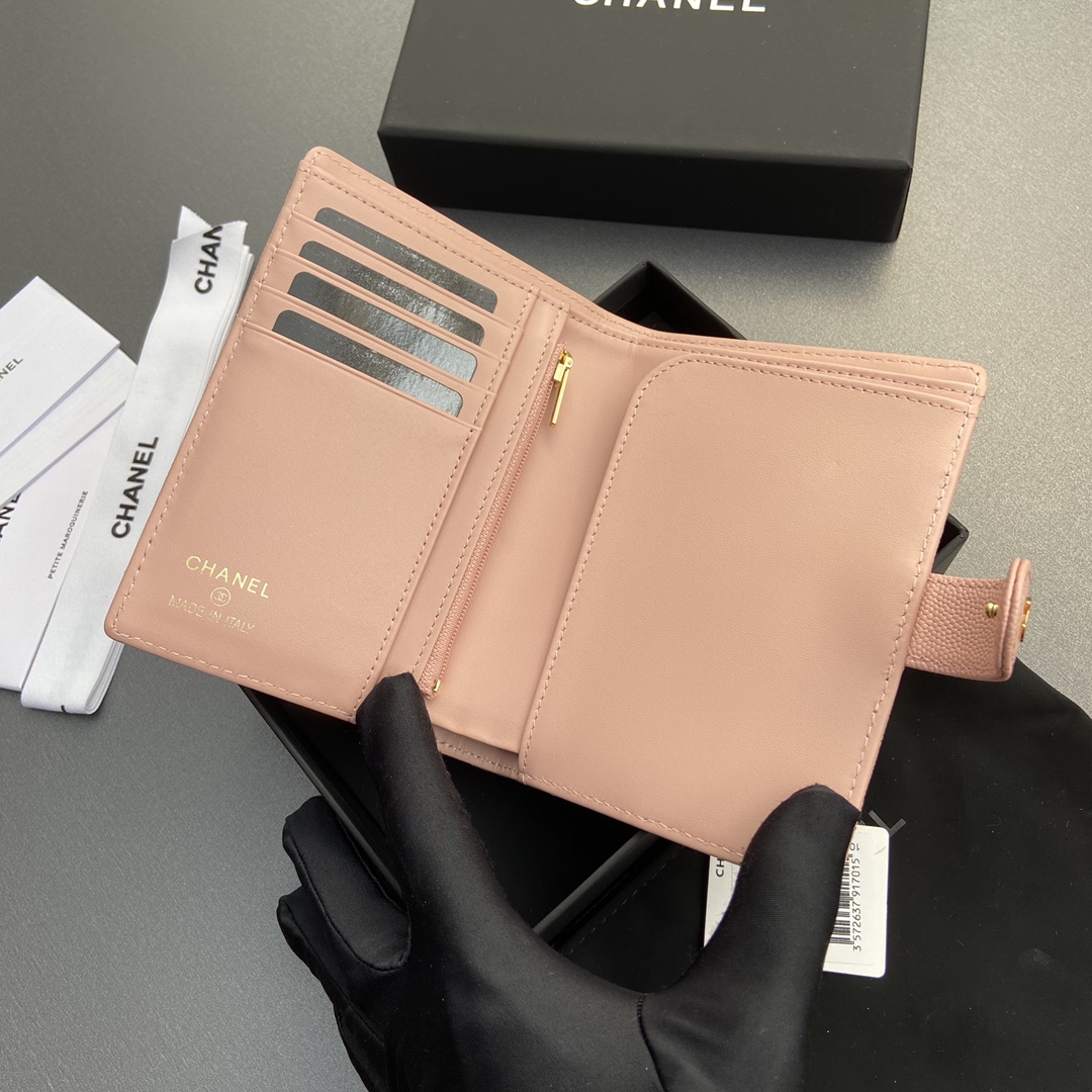 [TOP] CHANEL Passport Holder 10x14x2cm - 3 Color