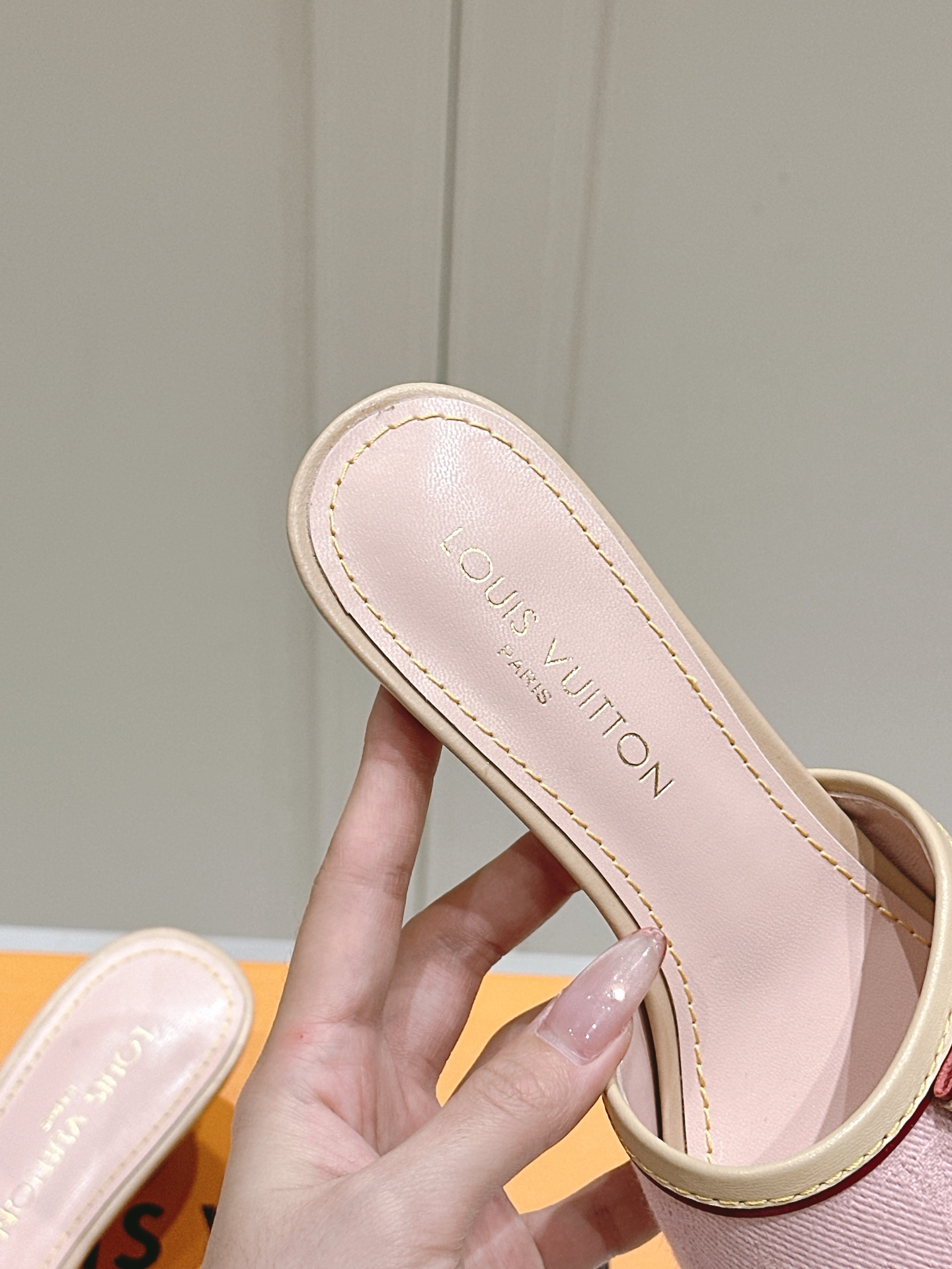 [TOP] Louis Vuitton LV x TM 5.5cm High-Heeled Slippers - 3 Colour