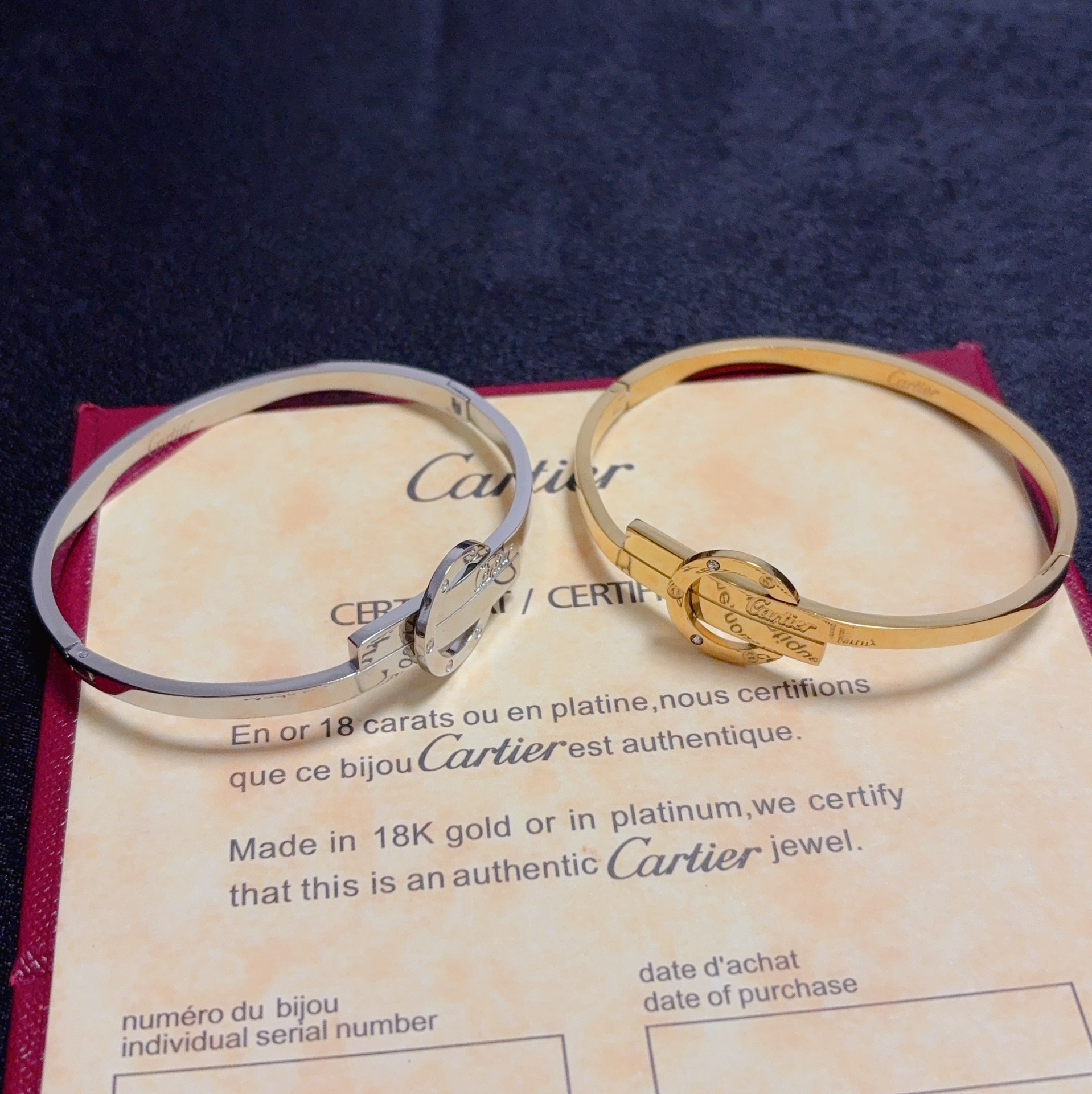 [TOP] Cartier Bracelet - 2 Colors