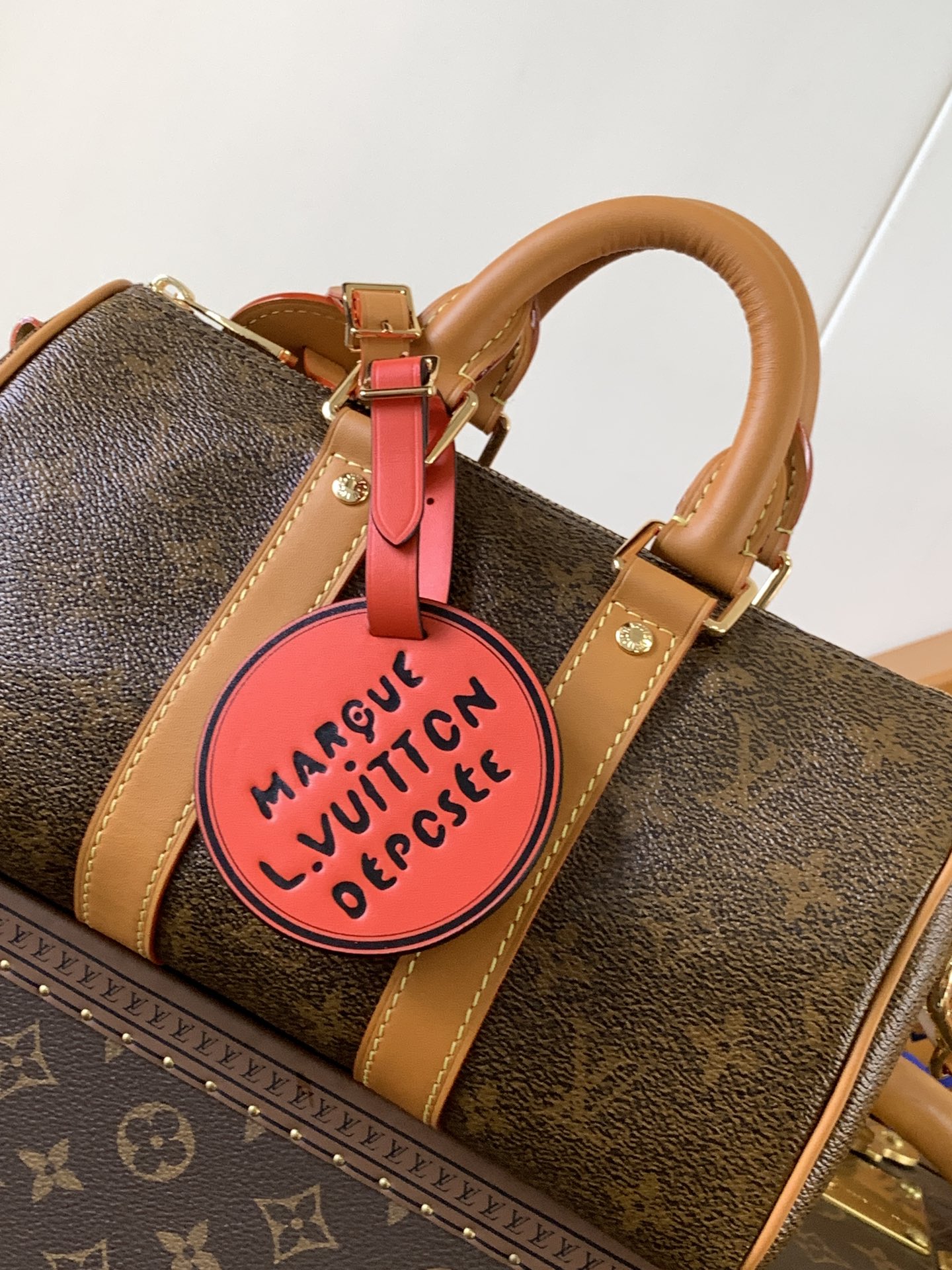 [TOP] Louis Vuitton LV Keepall Bandoulière 25 Handbag 25*15*11cm - Brown