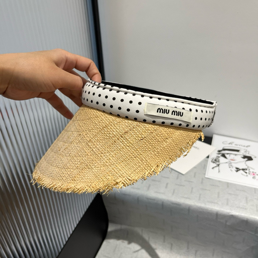 [TOP] Miu Miu Sun Hat - 2 Color