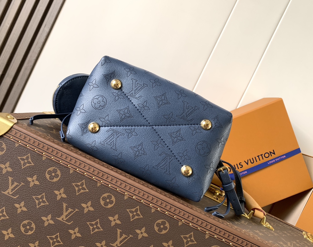 [TOP] Louis Vuitton LV Bella Handbag 22x14x19cm - Dark Blue