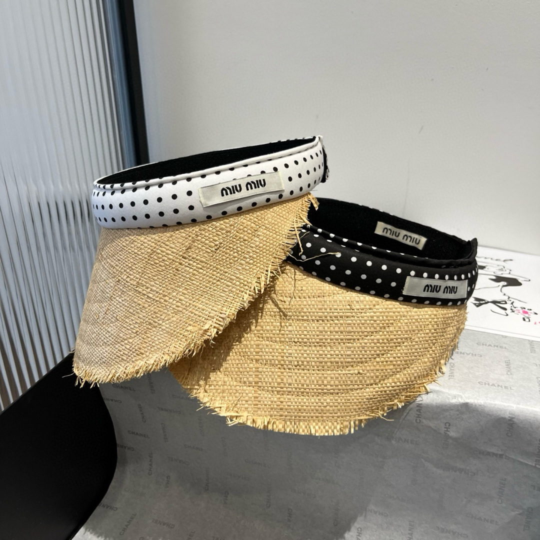[TOP] Miu Miu Sun Hat - 2 Color