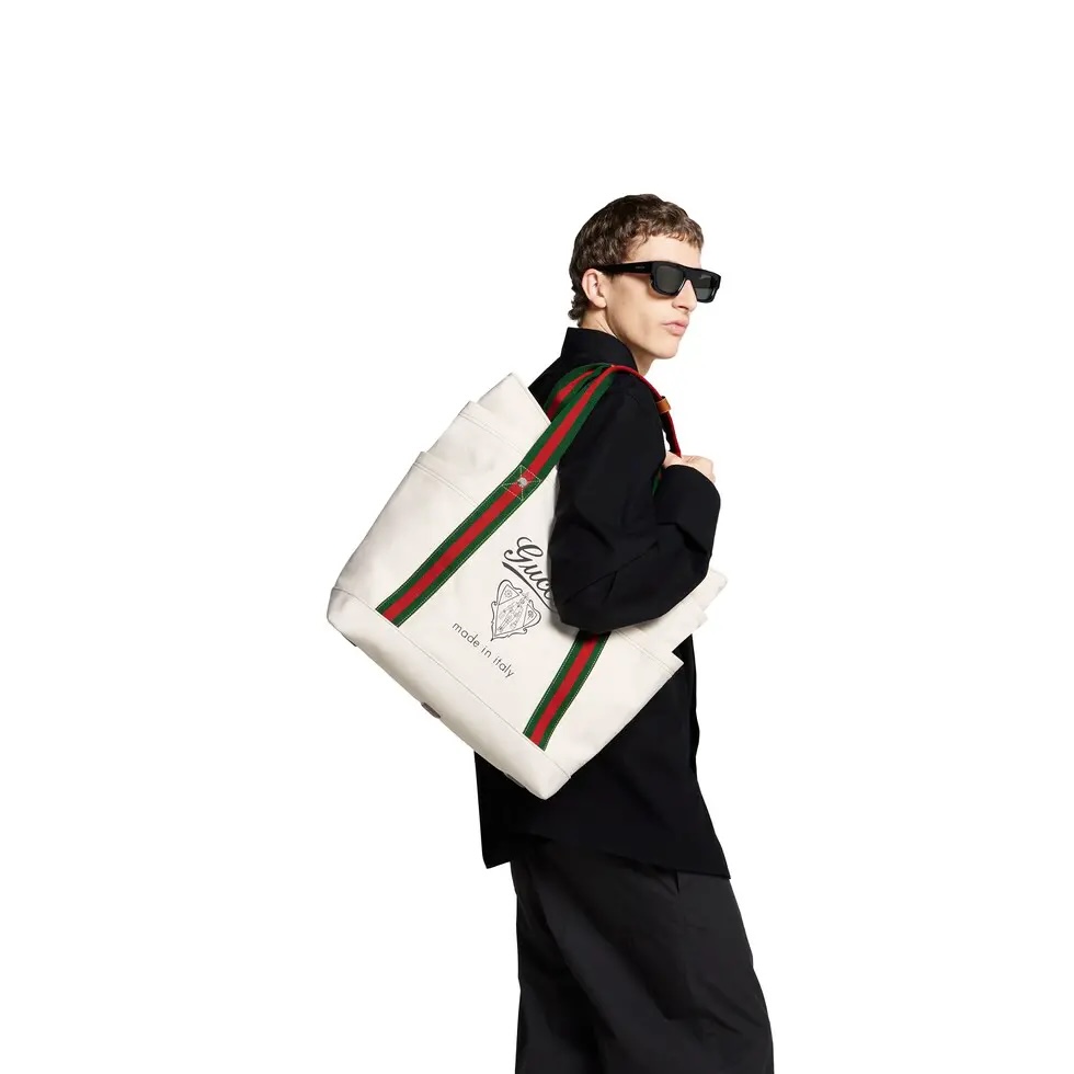 [TOP] GUCCI Travel Canvas Bag 39 x 45 x 19 cm - 2 Colour