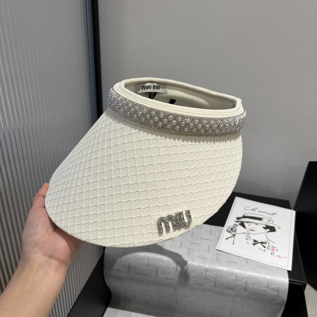 [TOP] Miu Miu Sun Hat - 3 Color