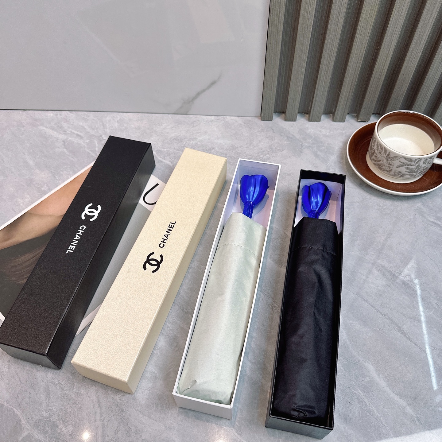 [TOP] CHANEL Umbrella - 2 Colors