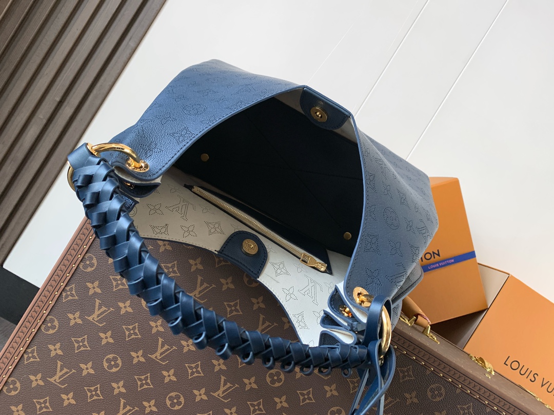 [TOP] Louis Vuitton LV Sac Carmel Bag 40x17x35cm - Dark Blue