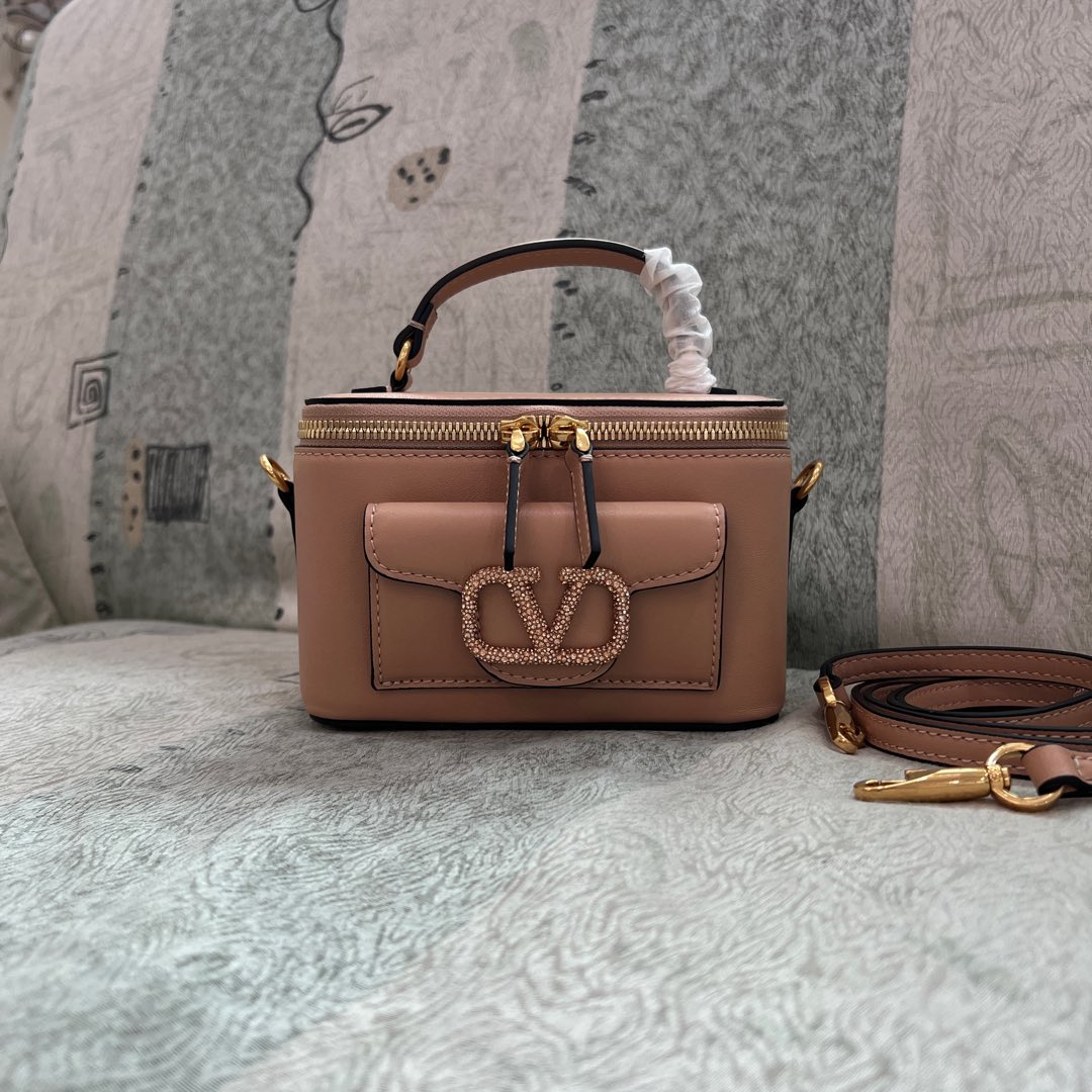 [TOP] VALENTINO Box Bag 16.5 x 10 x 7.5 cm - 3 Color