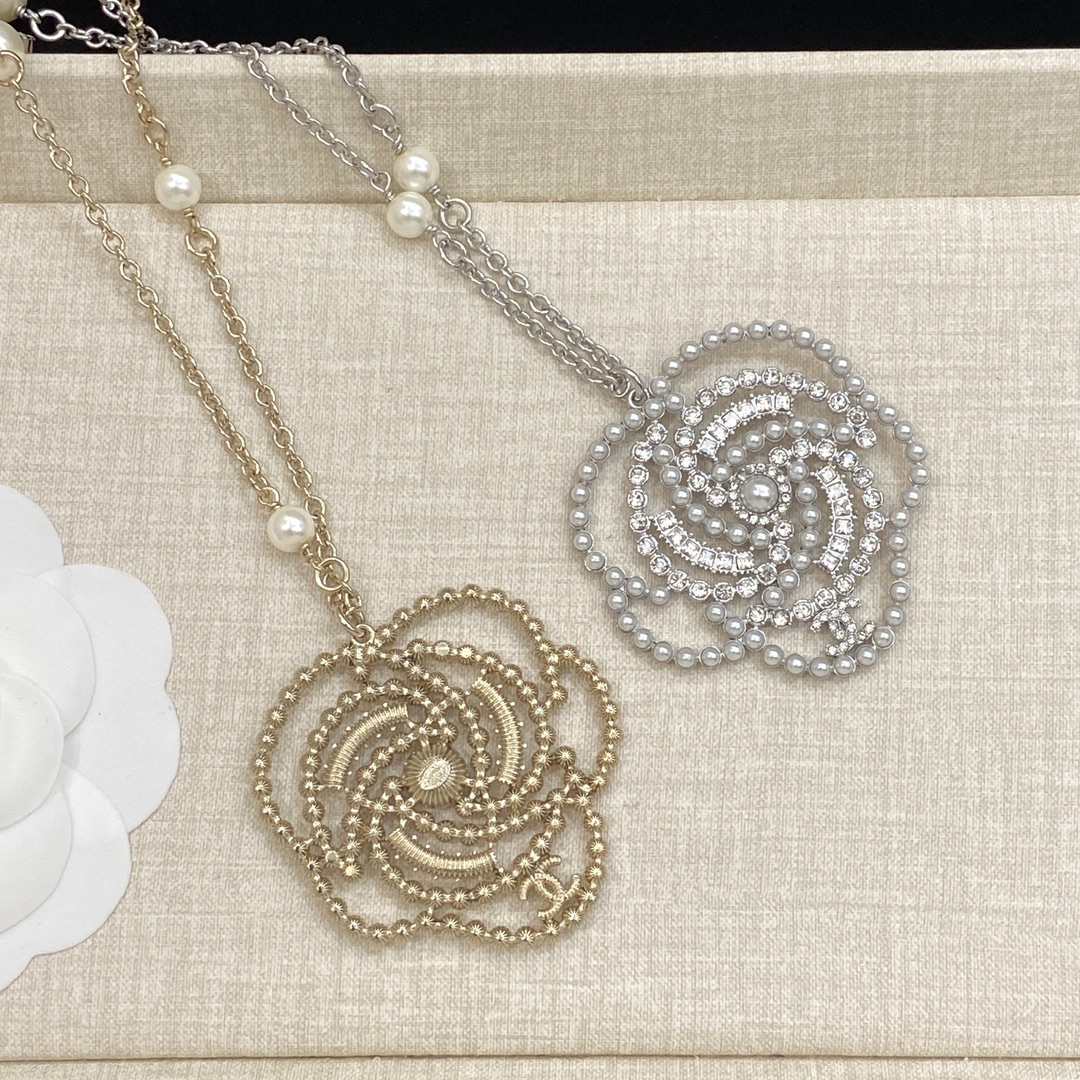 [TOP] CHANEL CC Necklace - 2 Color