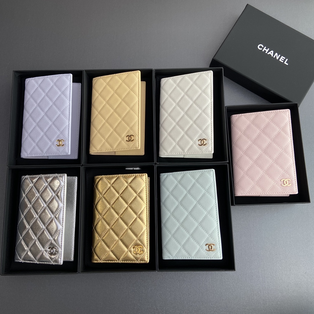 [TOP] CHANEL Passport Holder 10x15x2cm - 6 Color