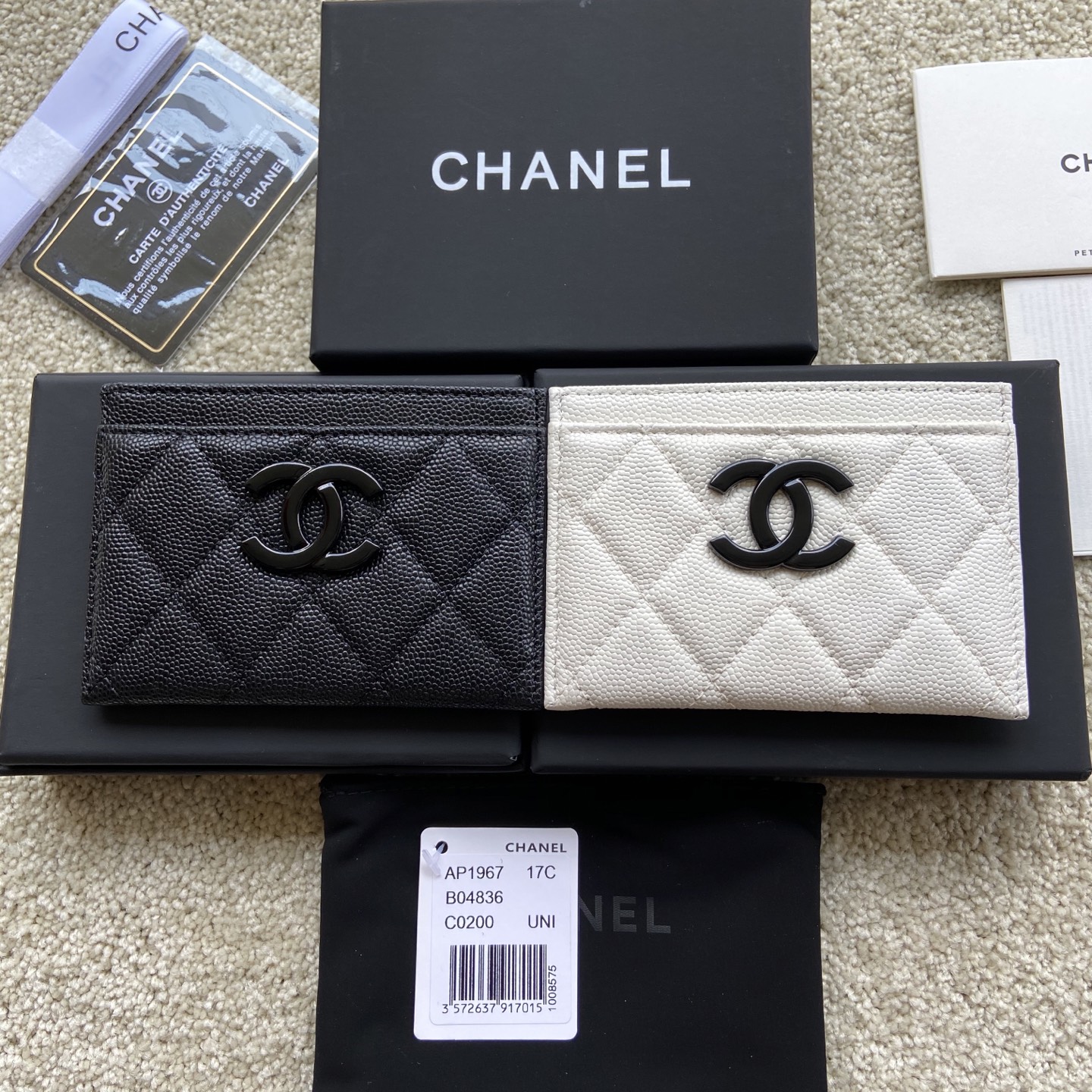 [TOP] CHANEL Card Case 11x7.5cm - 2 Color