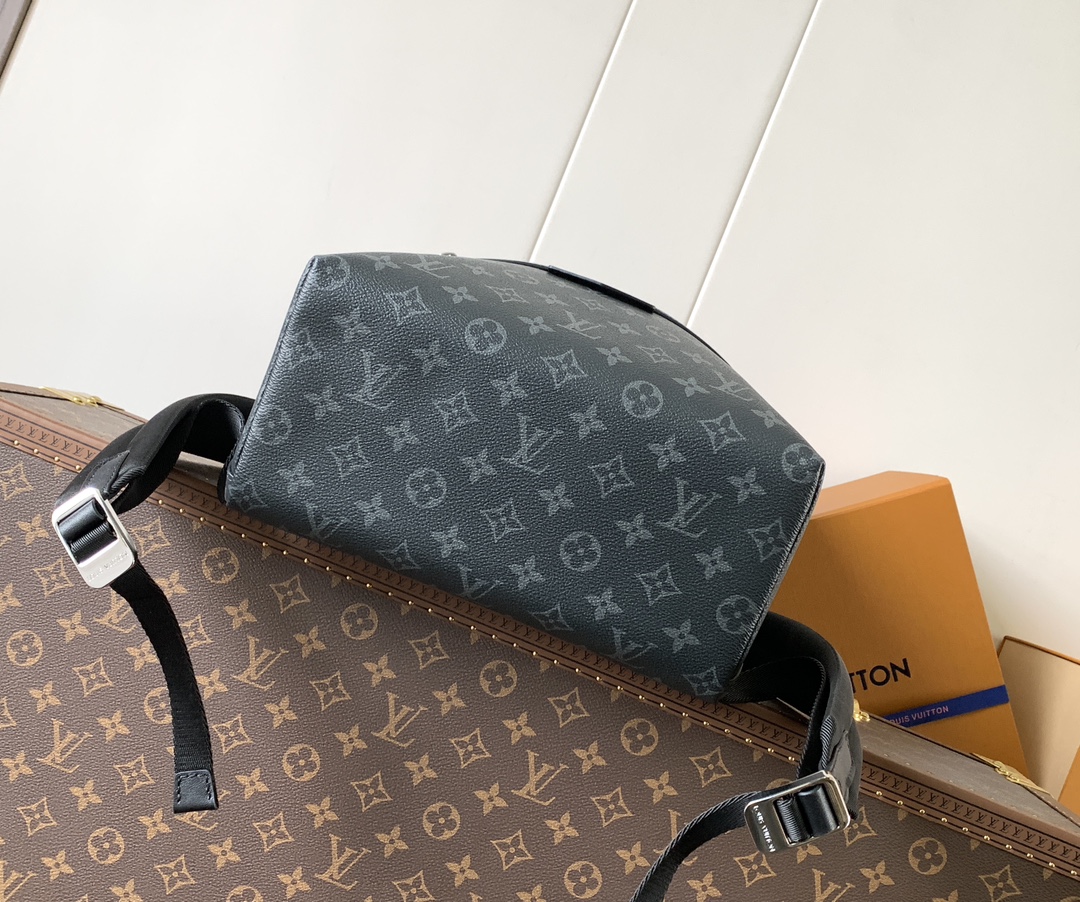 [TOP] Louis Vuitton LV Discovery Slim Backpack 38*13*28cm - Black