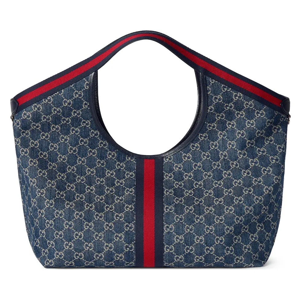 [TOP] GUCCI Giglio Tote Bags 60 x 47 x 16 cm - Blue