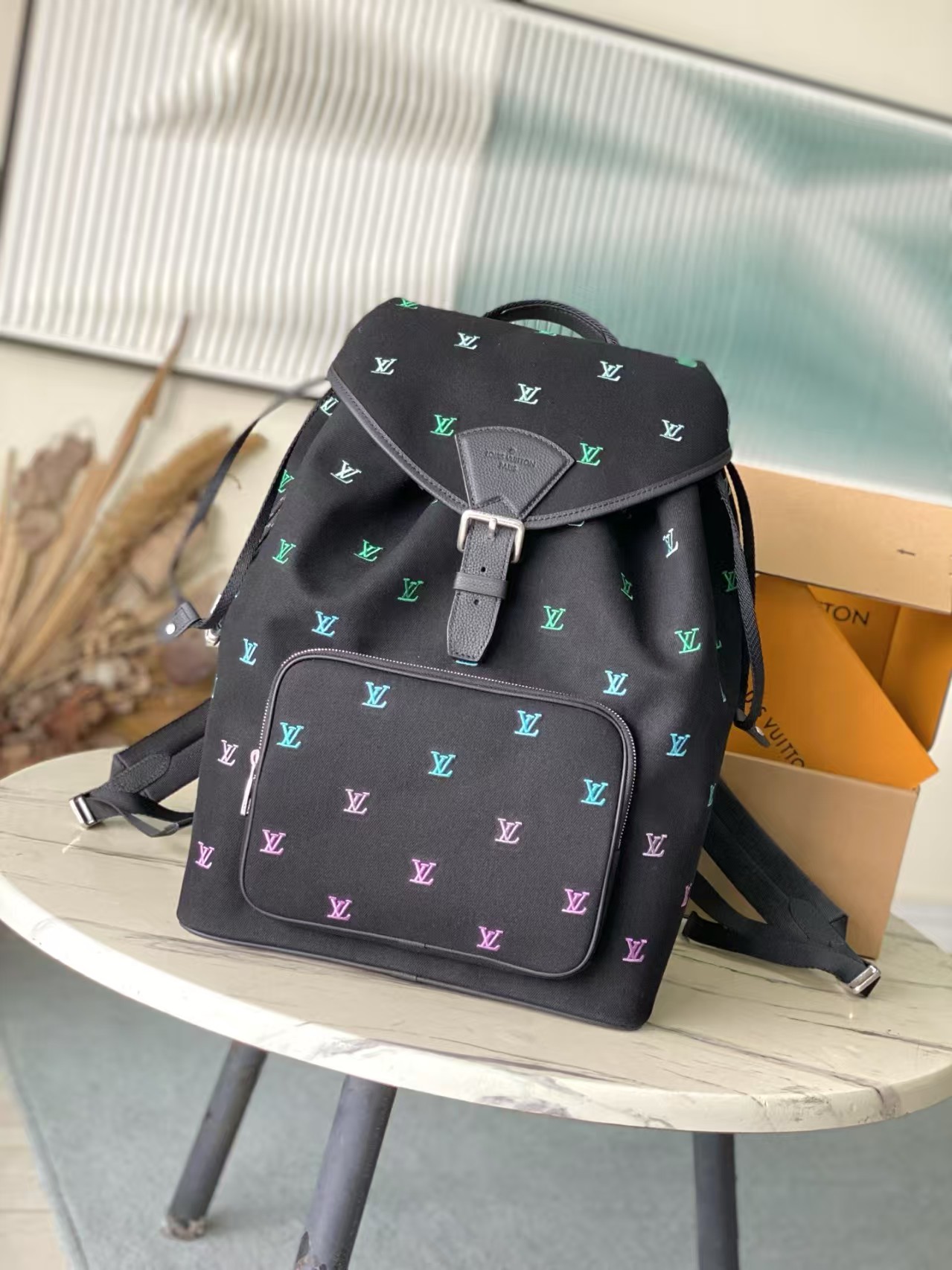 [TOP] Louis Vuitton LV  Backpack 32 × 40 × 19 cm - Black