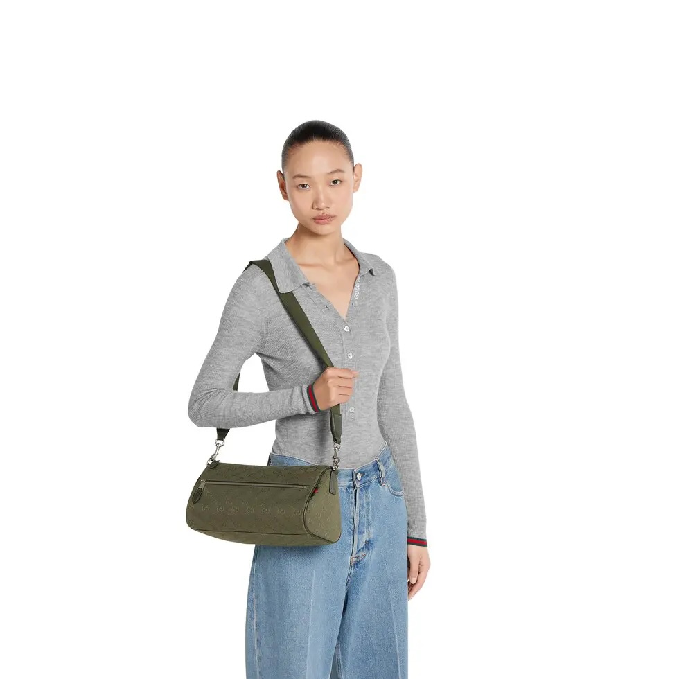 [TOP] GUCCI  Shoulder Bag 30 x 16 x 16 cm -  Dark Green