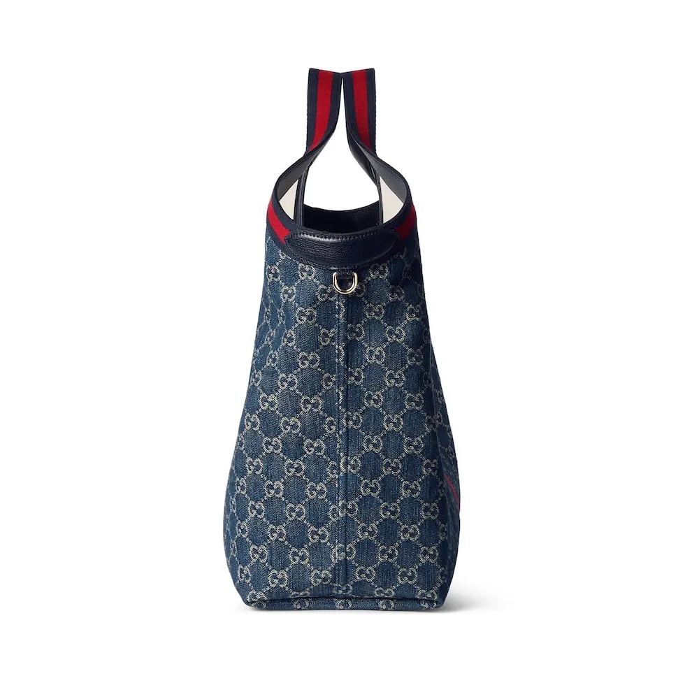 [TOP] GUCCI Giglio Tote Bags 60 x 47 x 16 cm - Blue