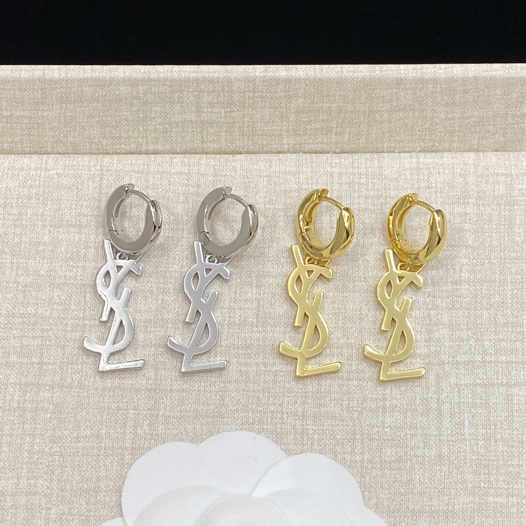 [TOP] Yves Saint Laurent YSL Earrings - 2 Colors