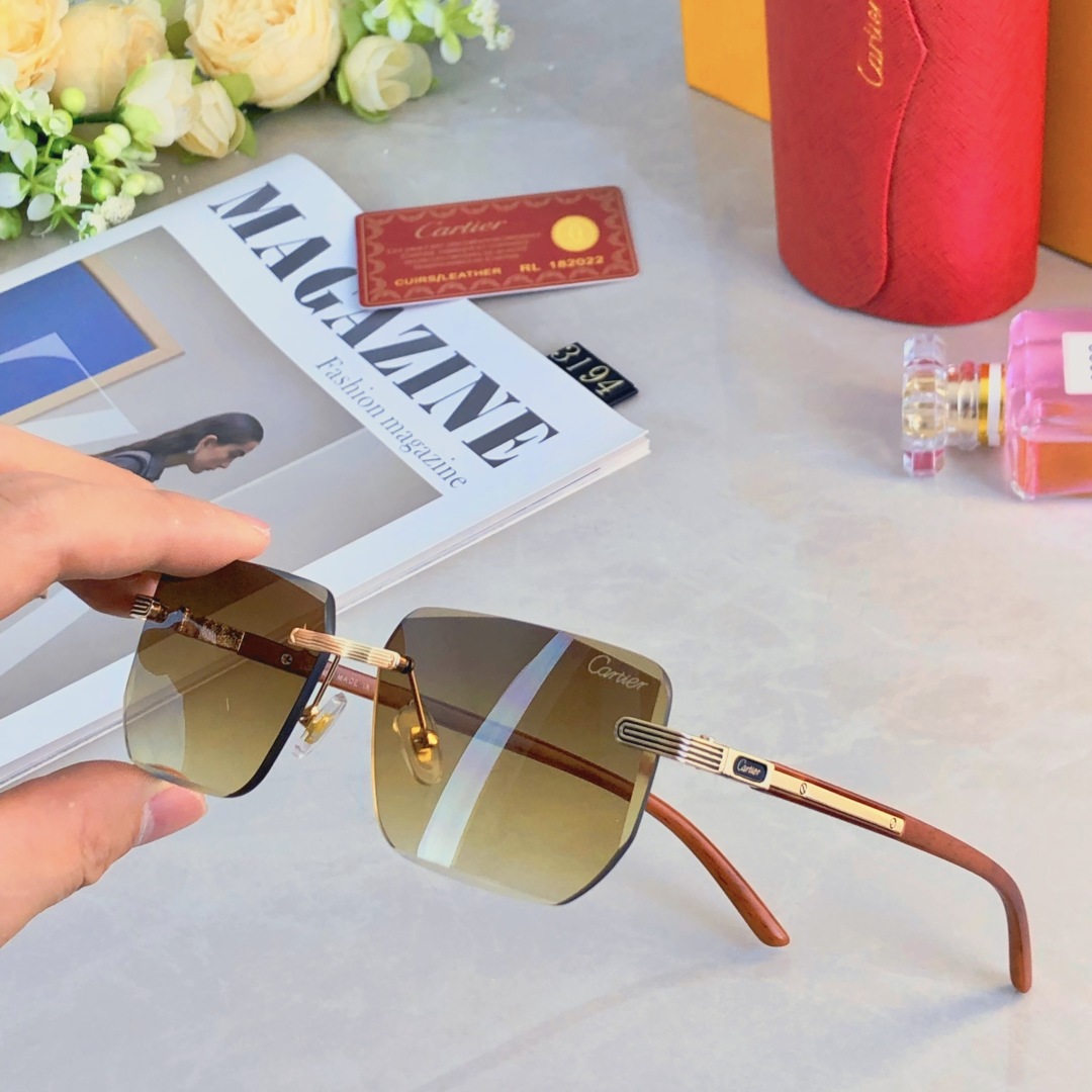 [TOP] Cartier Sunglasses - 3 Color