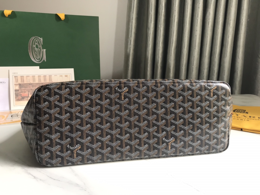 [TOP] Goyard Chien Gris & Pocket Pet Bag 27*15*33.5 cm - Brown