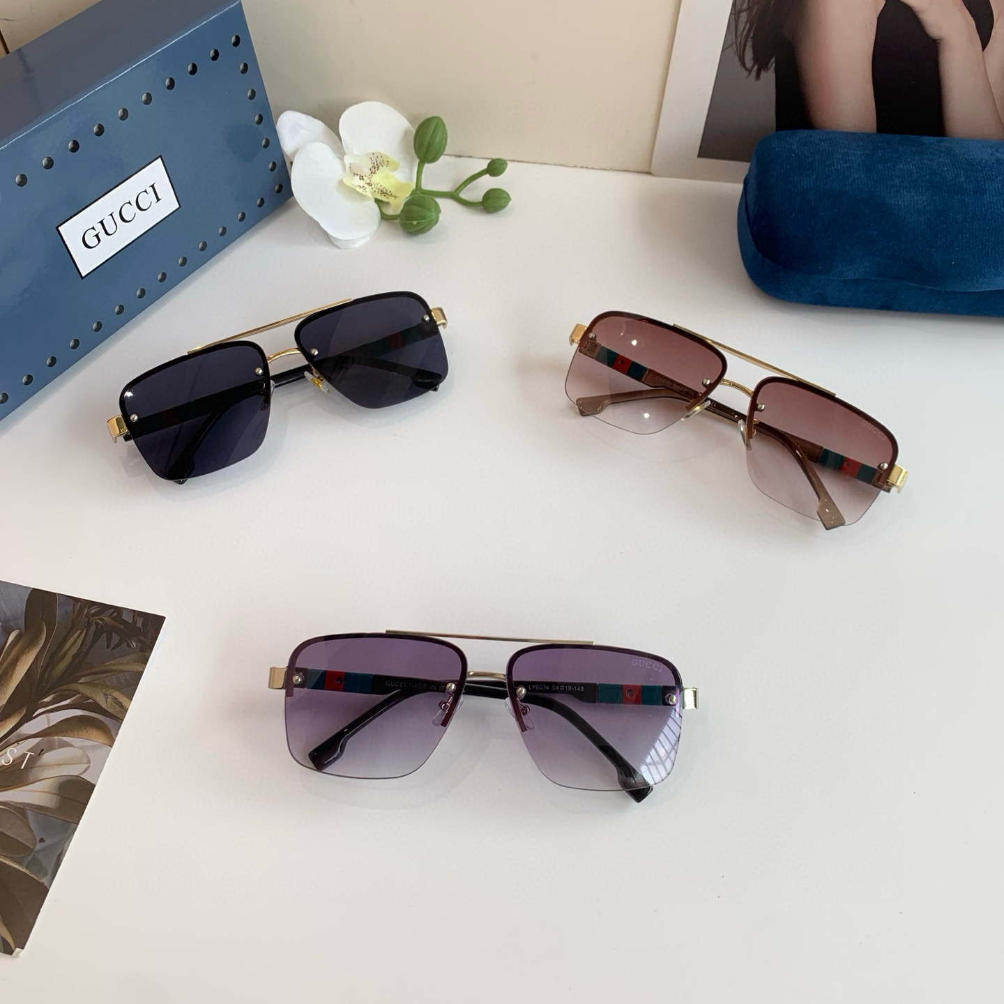 [TOP] GUCCI Sunglasses - 2 Colors