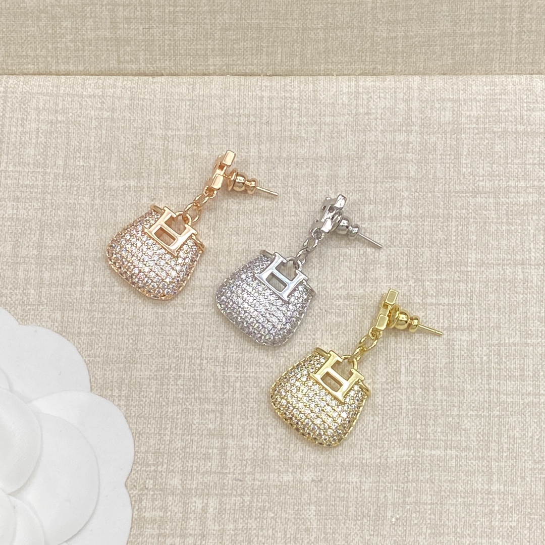 [TOP] HERMES Earring - 3 Colors