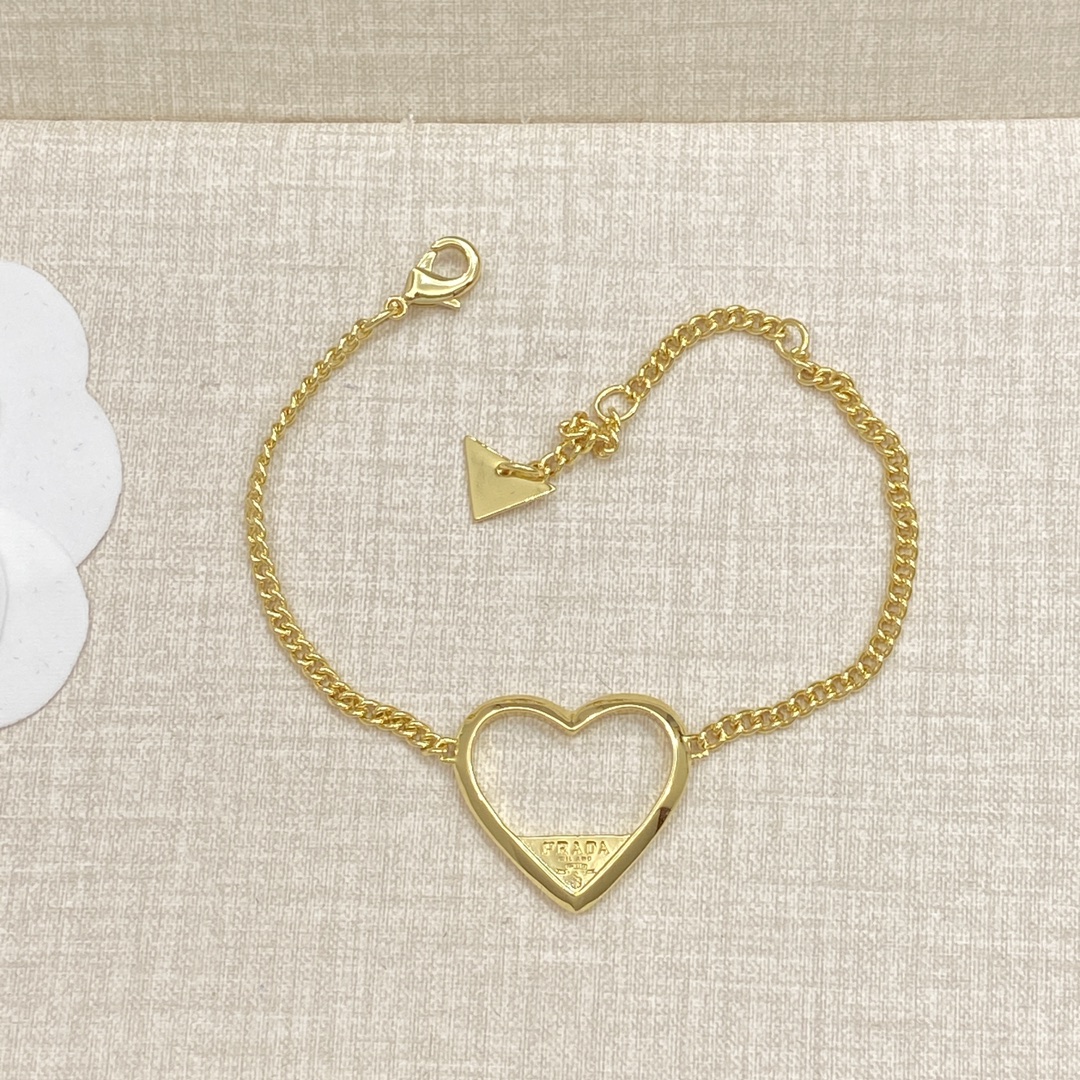 [TOP] PRADA Bracelet Set - Gold