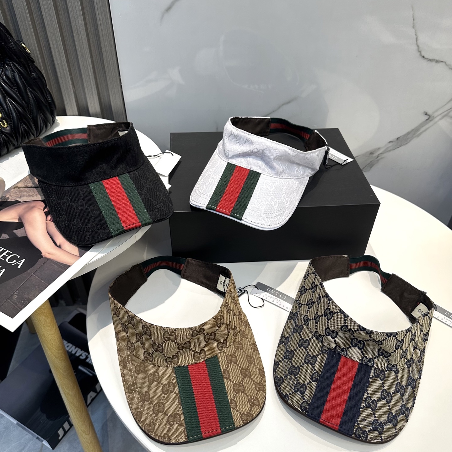 [TOP] GUCCI Sun Hat - 4 Color