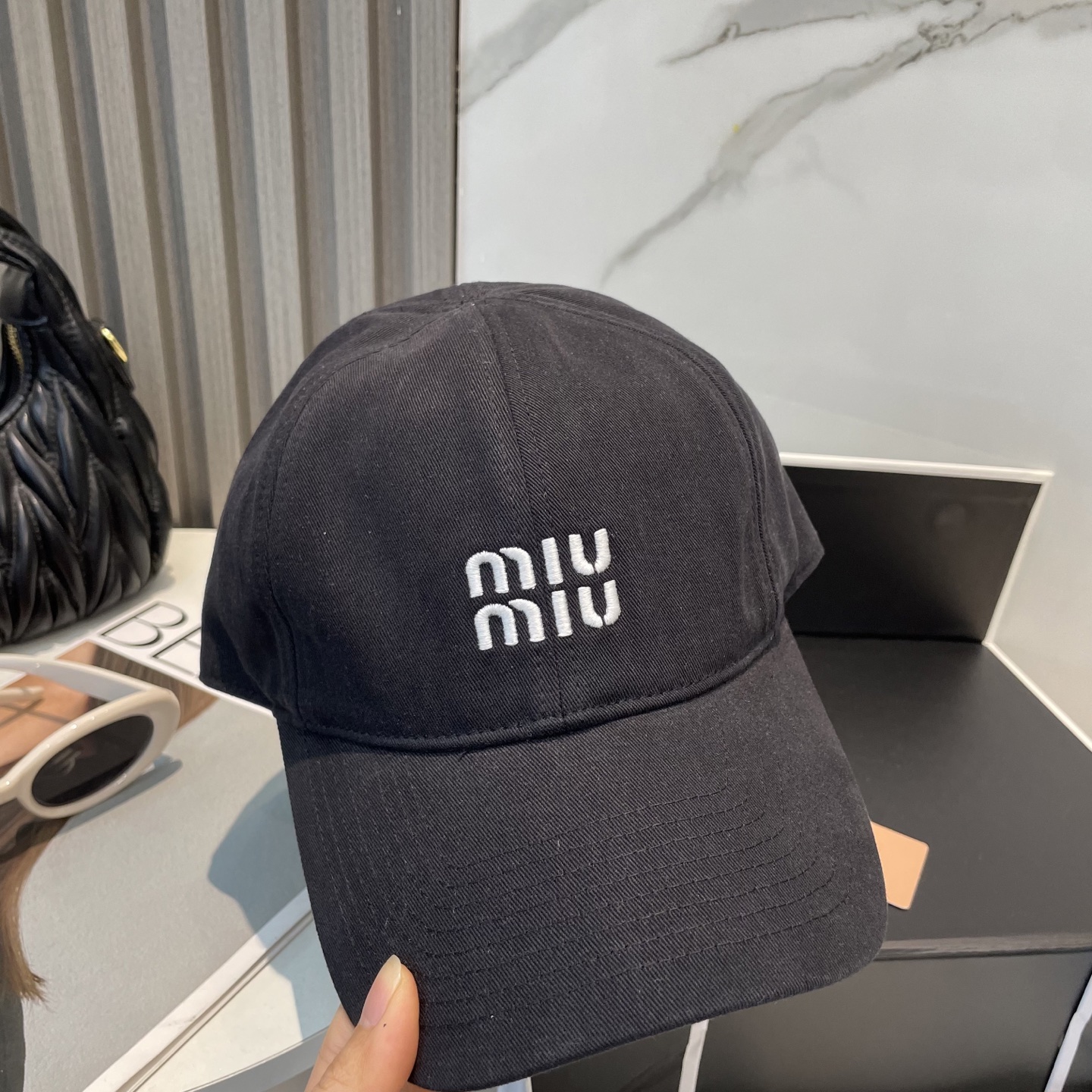 [TOP] Miu Miu Baseball Cap - 7 Colors - 711 Luxury