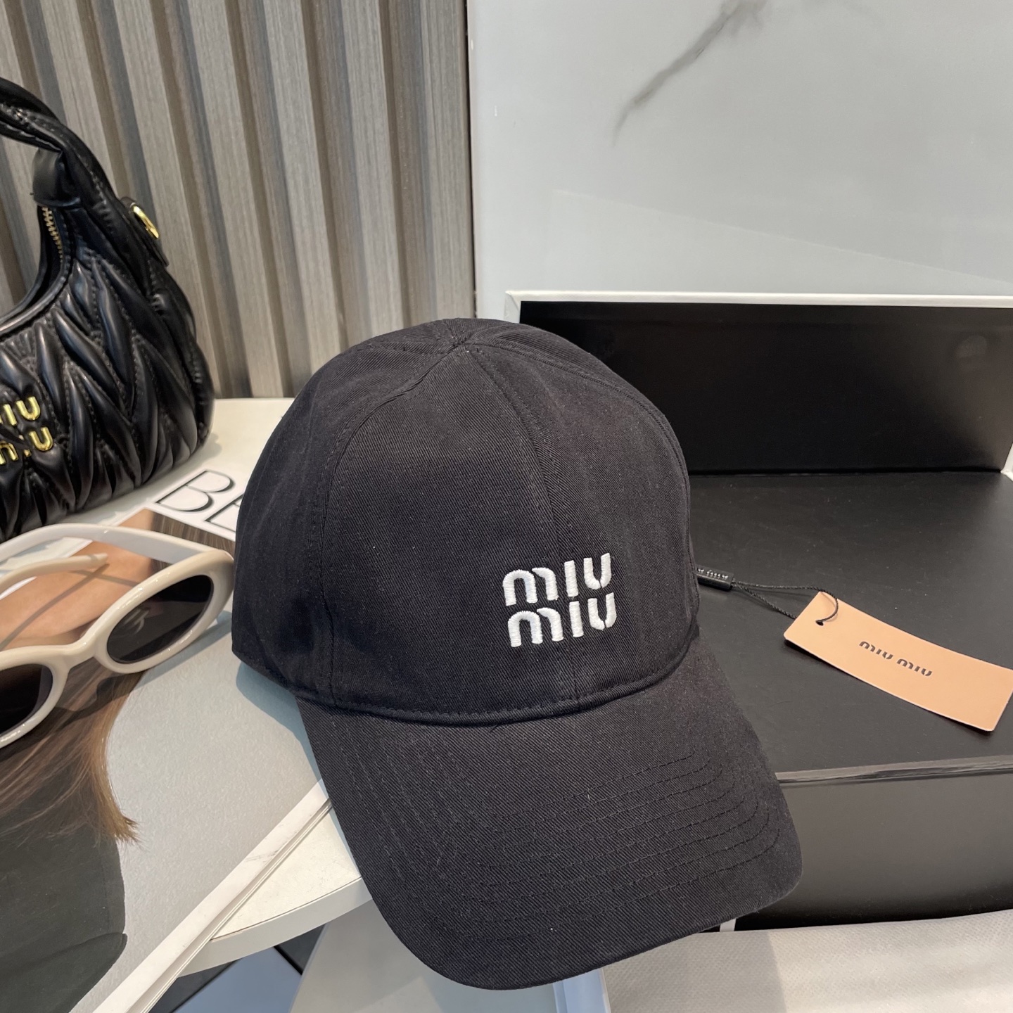 [TOP] Miu Miu Baseball Cap - 7 Colors - 711 Luxury