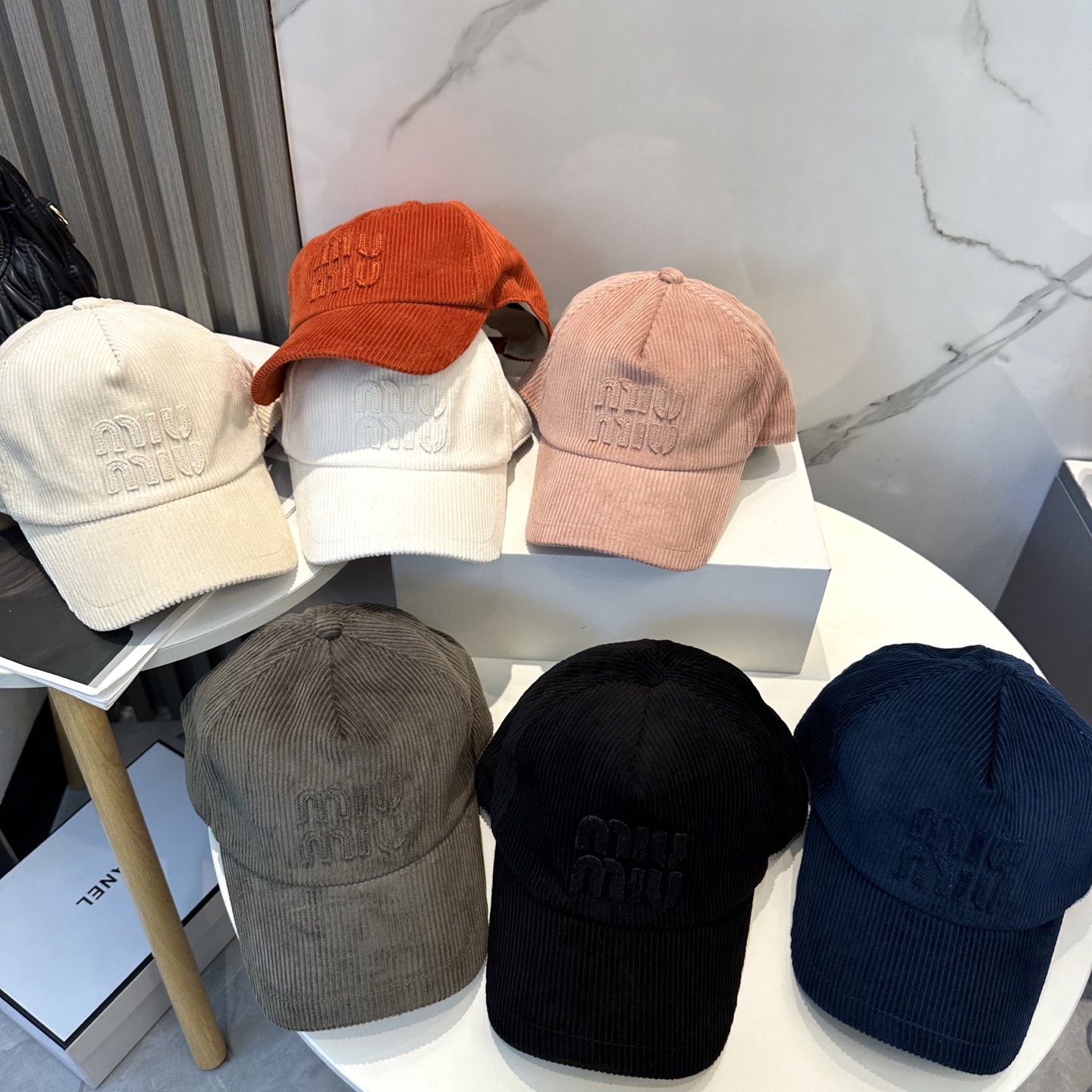 [TOP] Miu Miu Baseball Cap - 8 Colors