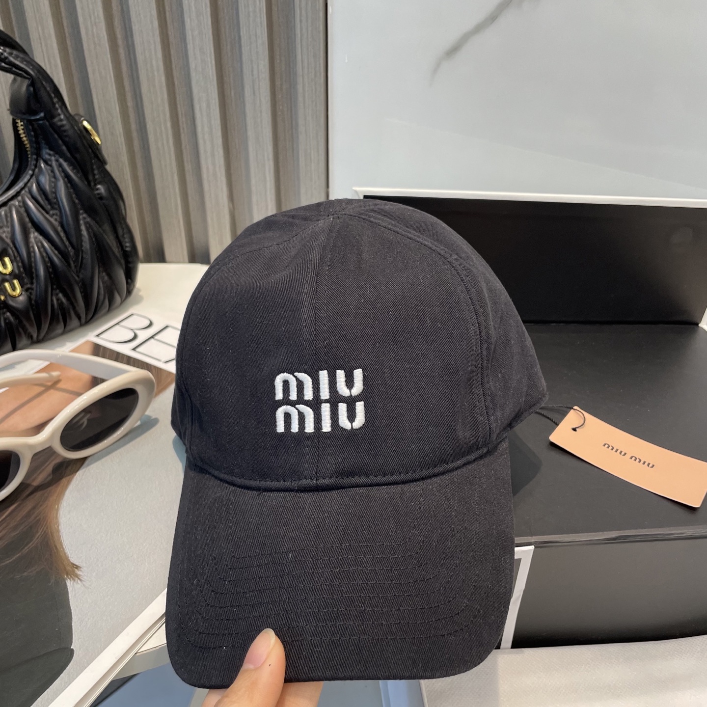 [TOP] Miu Miu Baseball Cap - 7 Colors - 711 Luxury