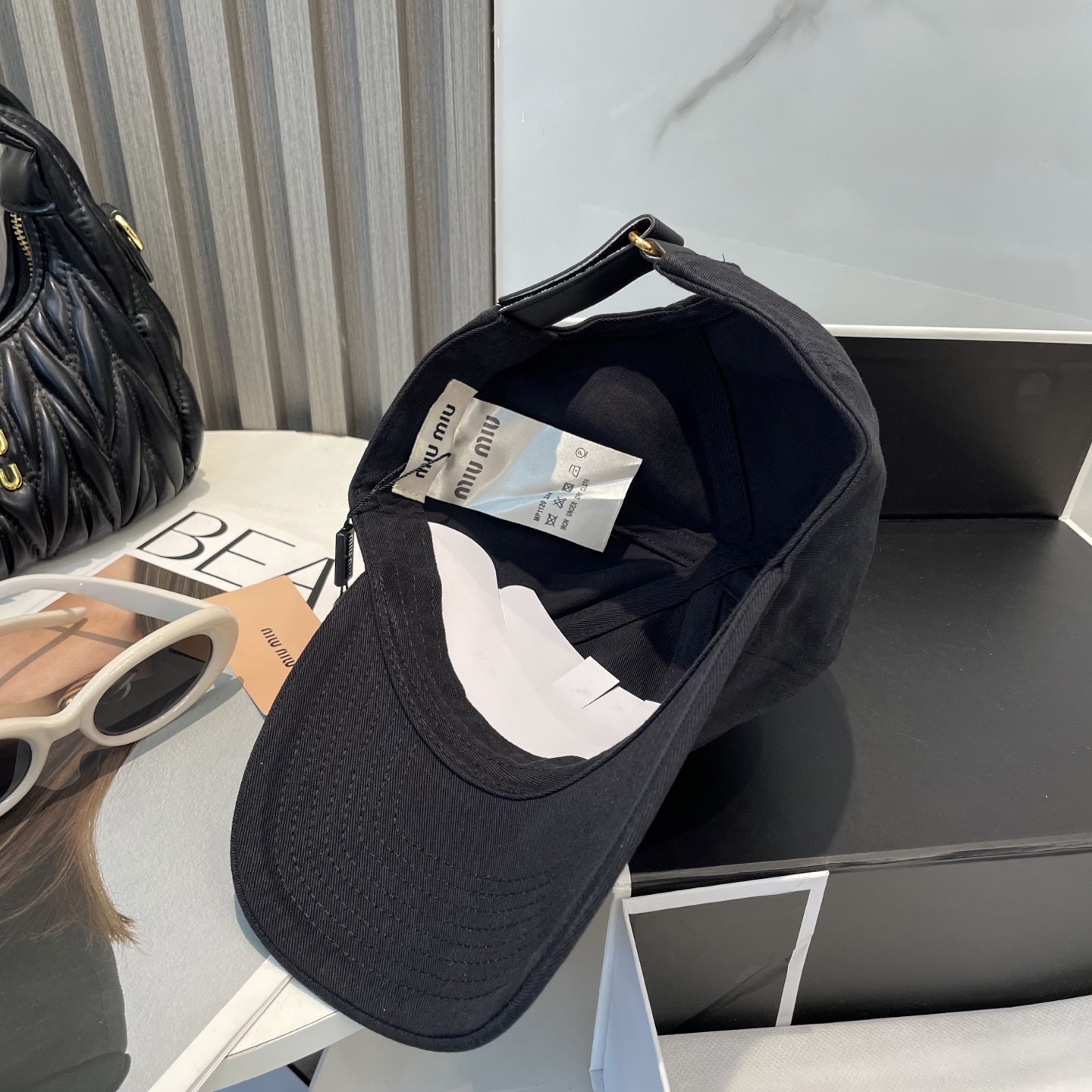 [TOP] Miu Miu Baseball Cap - 7 Colors - 711 Luxury