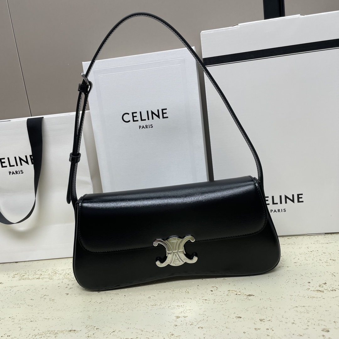 [TOP] CELINE LOLA Baguette Bag Calfskin 28x12×5cm - 2 Colour