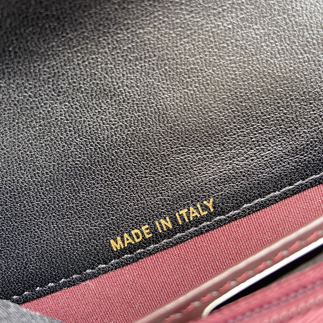 [TOP] CHANEL Long Folding Lambskin Wallet 19×10.5×3cm - Black & GHW/SHW