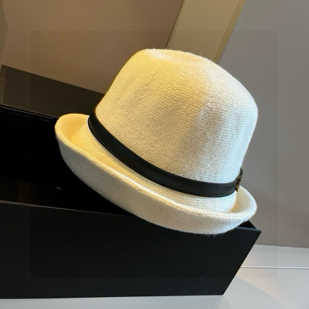 [TOP] Yves Saint Laurent YSL Wool Hat - 2 Color