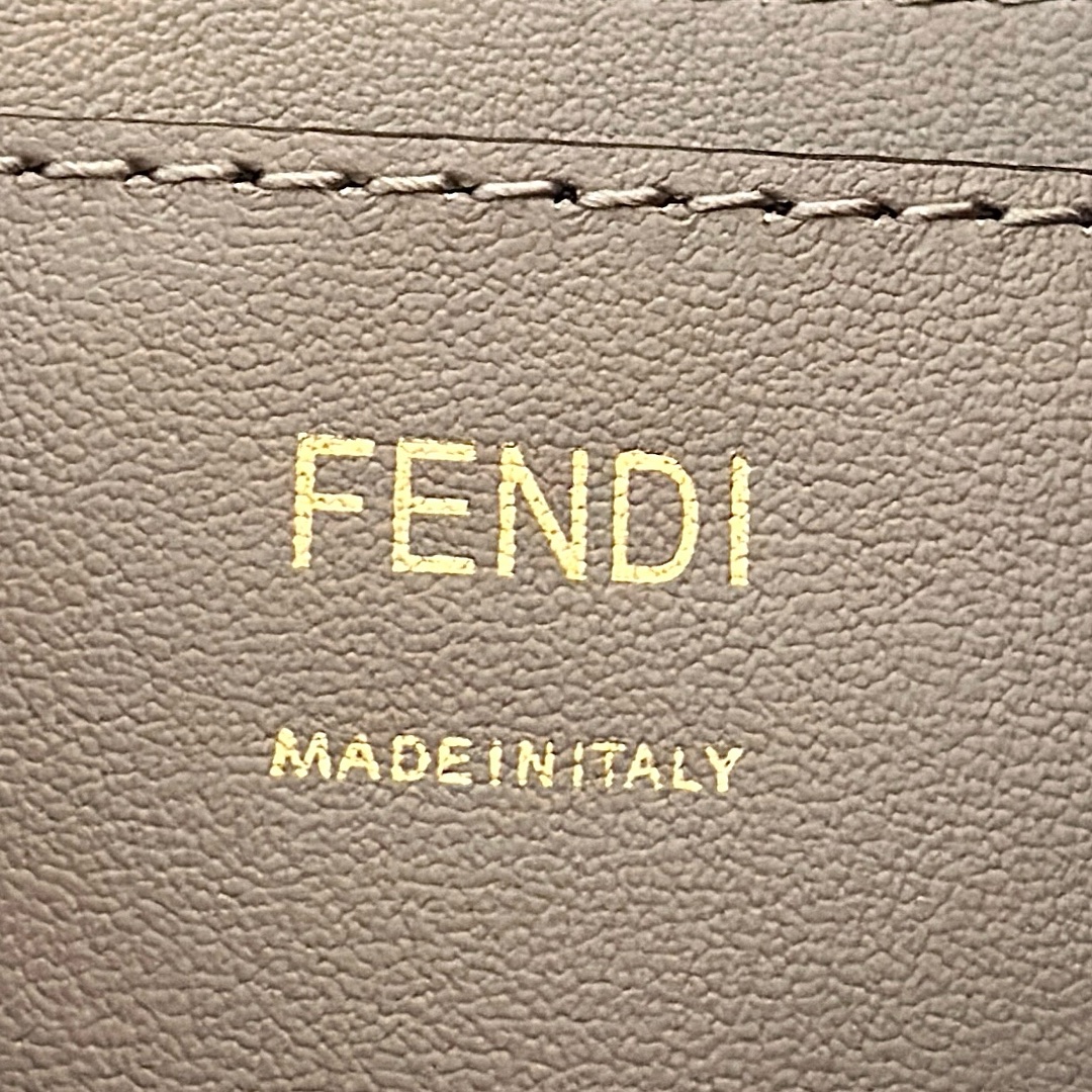 [TOP] FENDI FF Baguette Clutch Bag 20*3*12cm - GHW