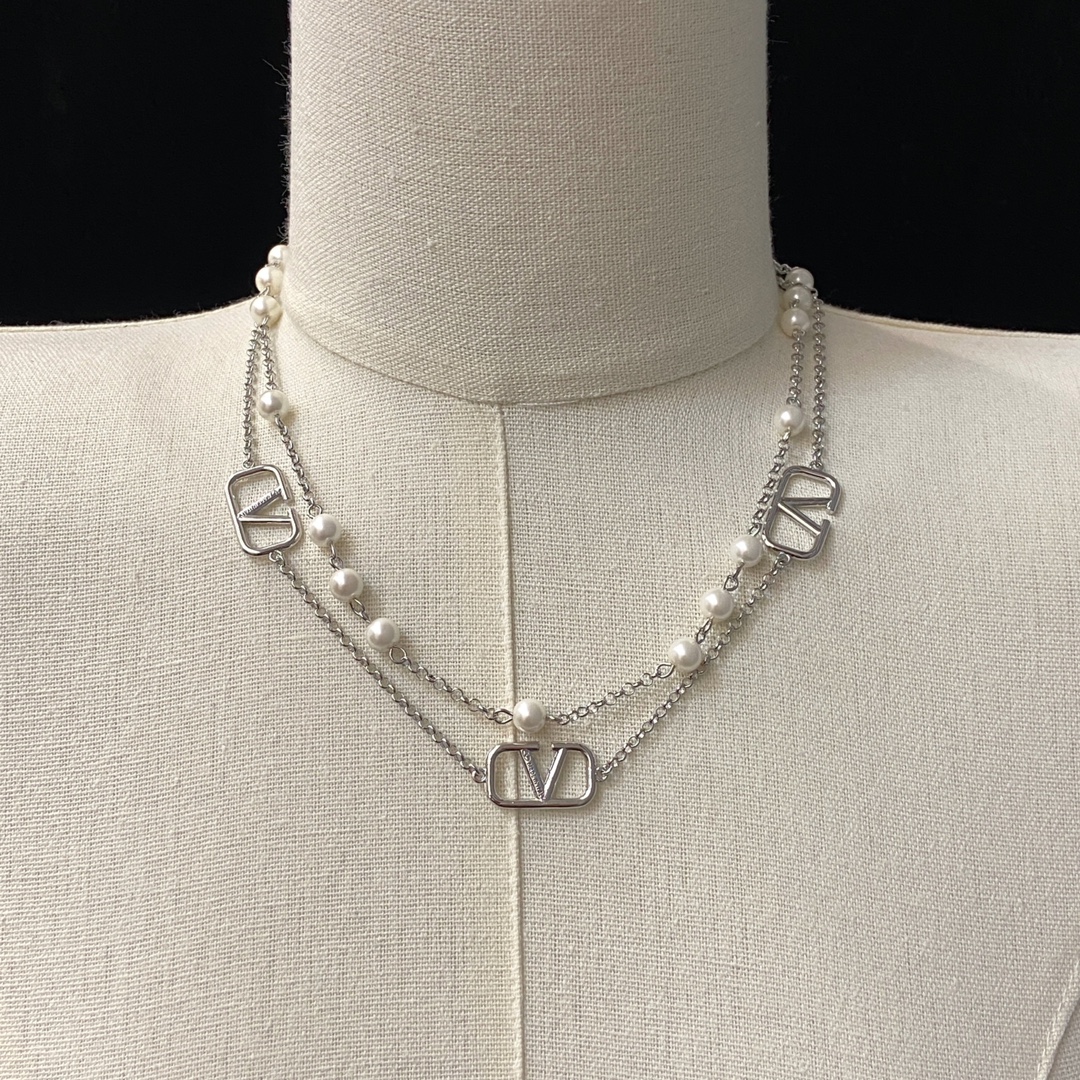 [TOP] VALENTINO Necklaces - Silver
