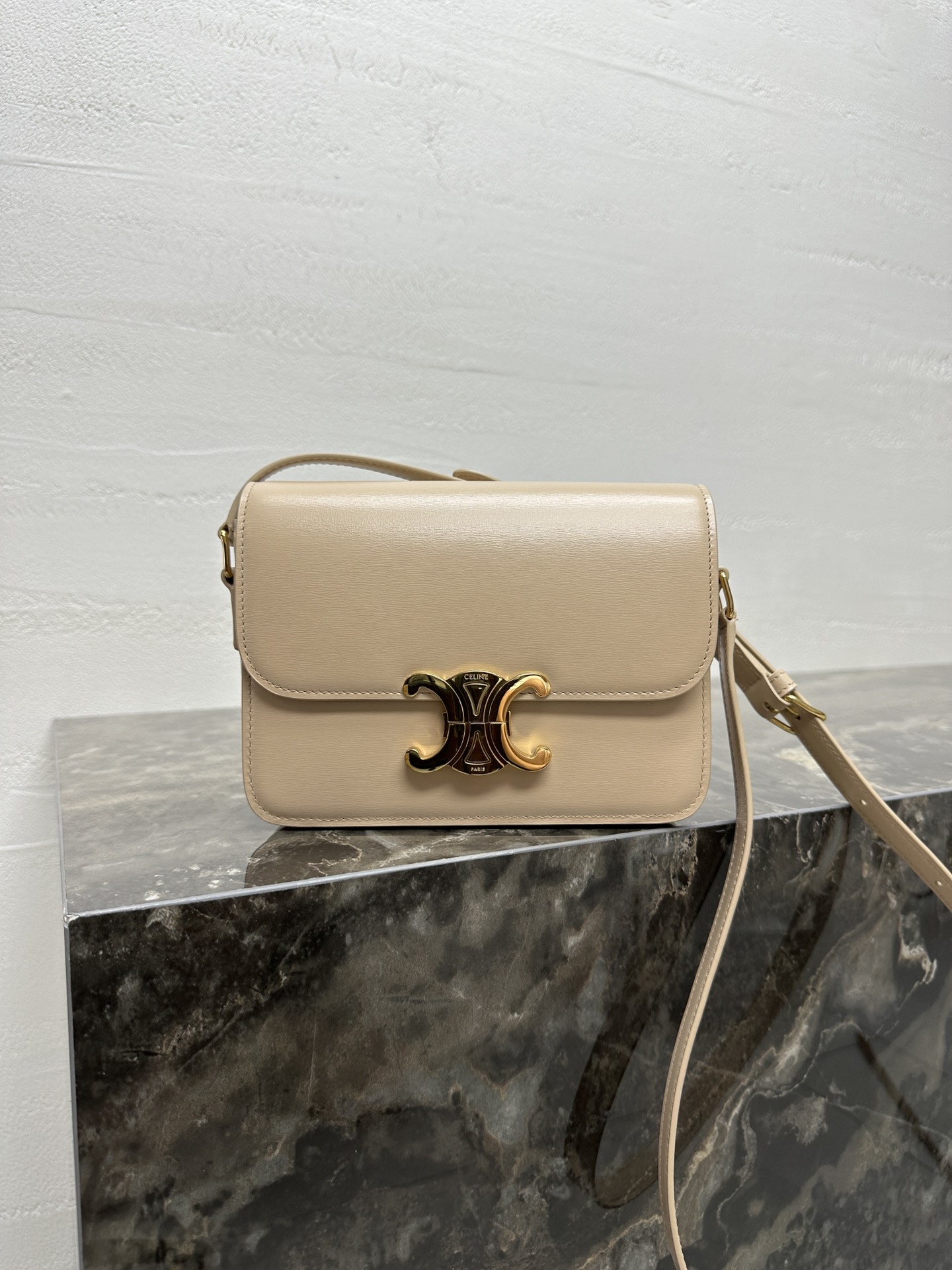 [TOP] CELINE Arc De Triomphe Bag Calfskin 18.5x14x6cm/22.5x16.5x7cm - 5 Colors