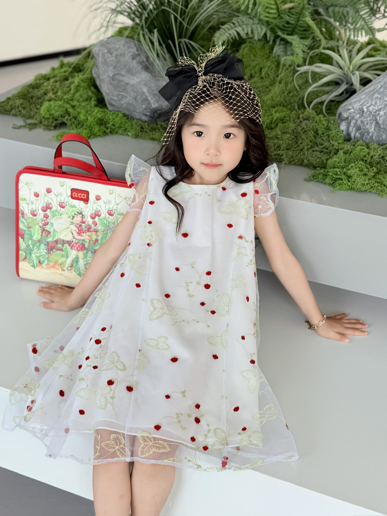 [TOP] Christian Dior Dress For Kids- White