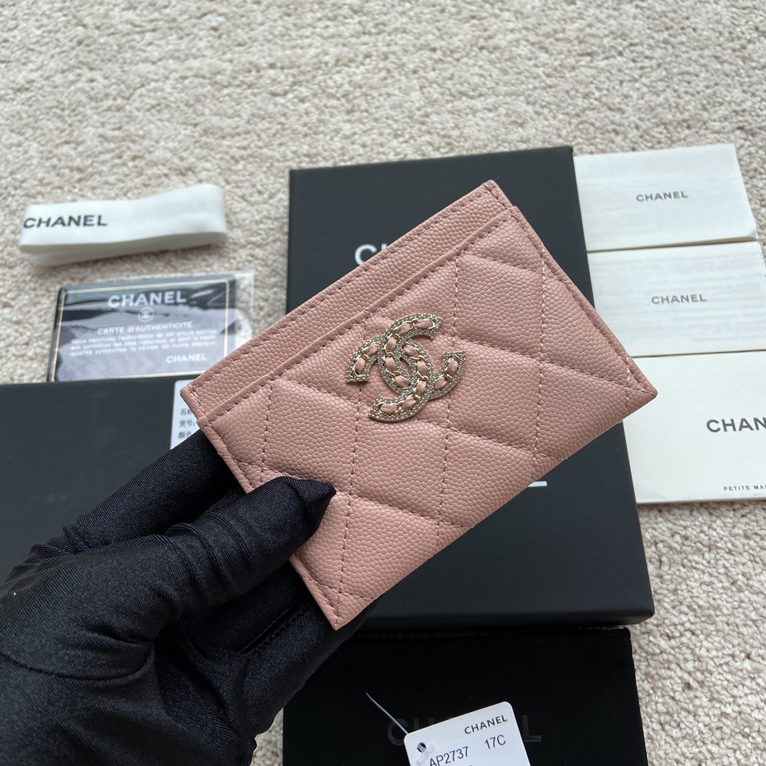 [TOP] CHANEL Pickup Card 11x7.5cm - Pink