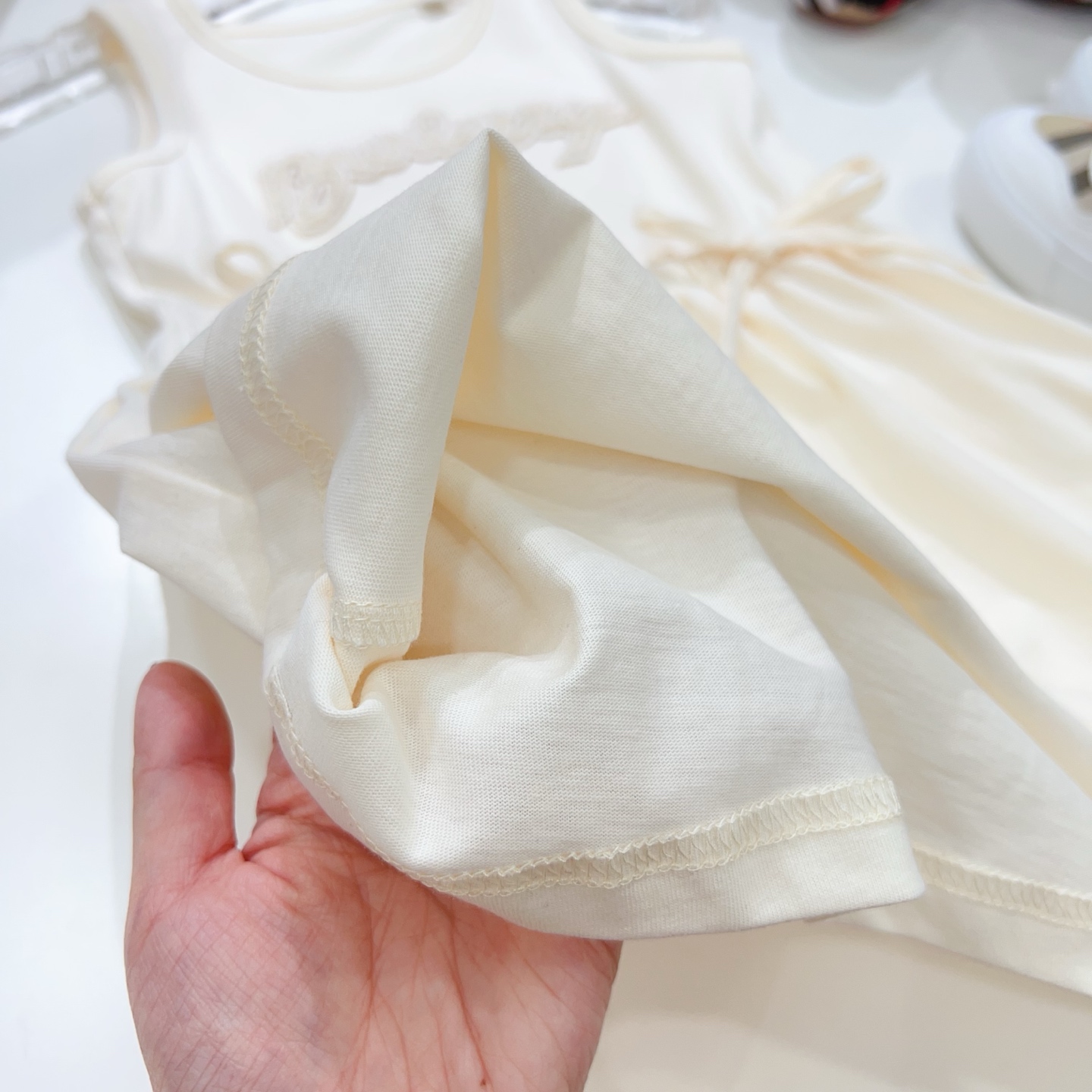 [TOP] BURBERRY BBR  Dress For Kids-White