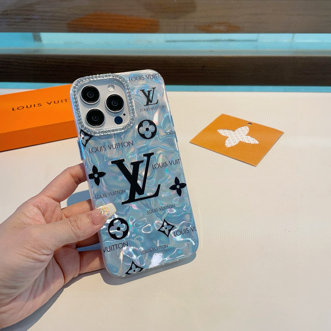 [TOP] Louis Vuitton LV  Phone Case- Blue