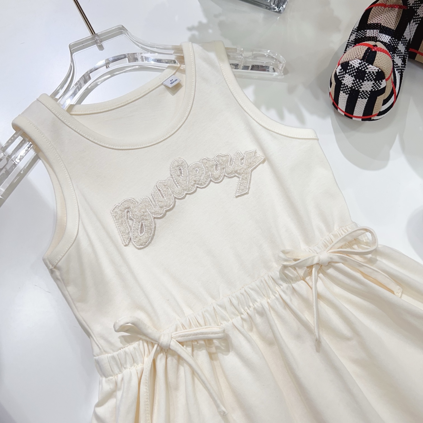 [TOP] BURBERRY BBR  Dress For Kids-White
