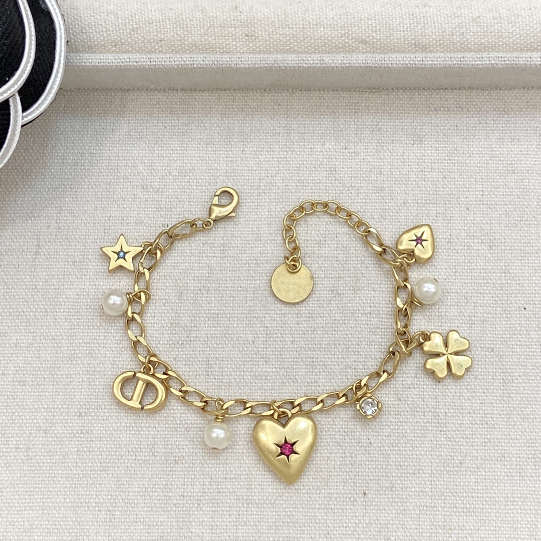 [TOP] Christian Dior Bracelet - Gold