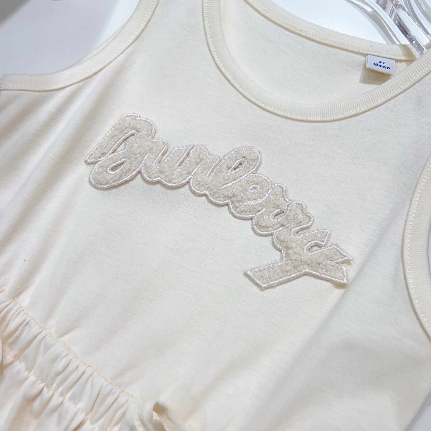 [TOP] BURBERRY BBR  Dress For Kids-White