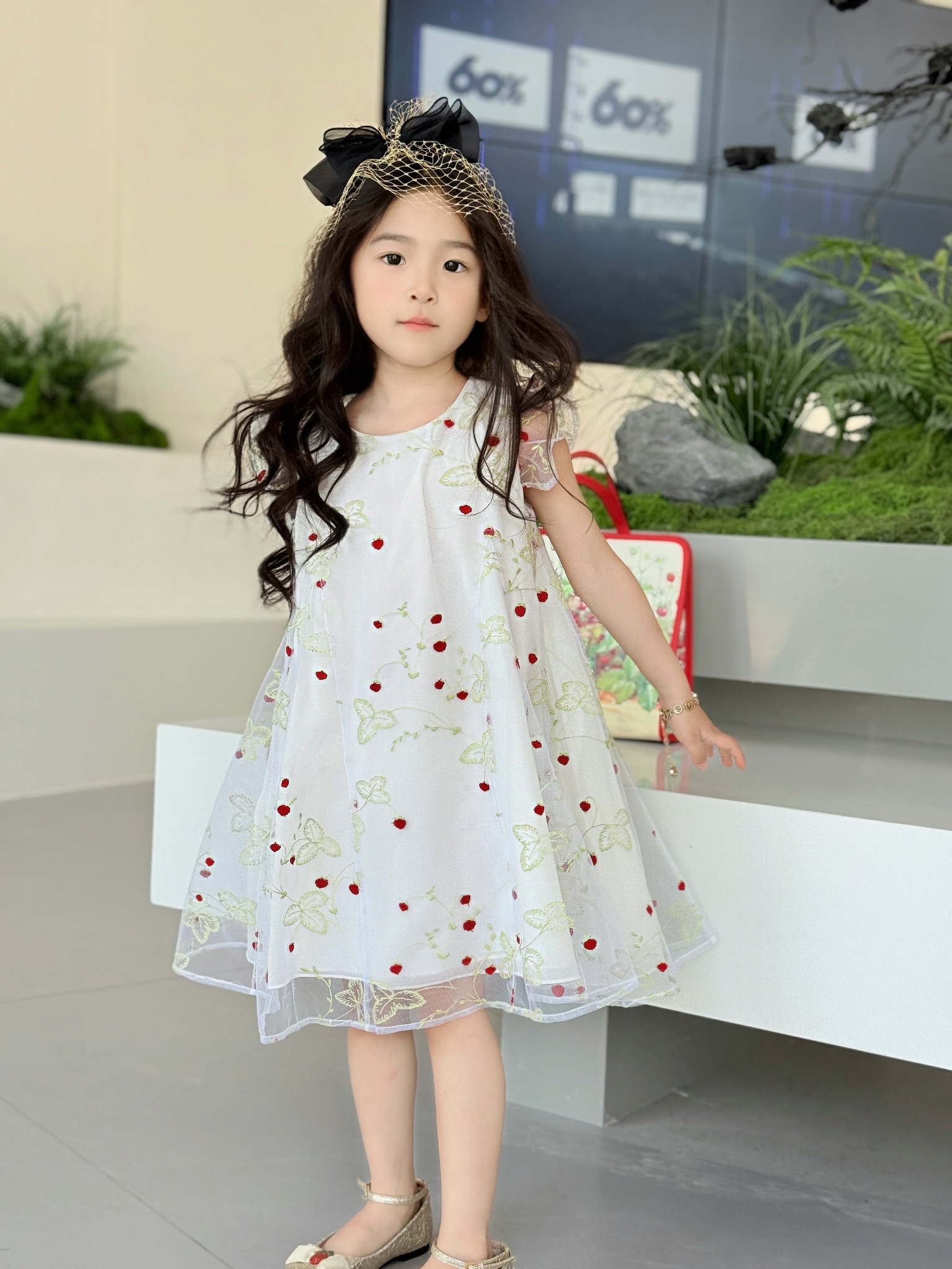 [TOP] Christian Dior Dress For Kids- White