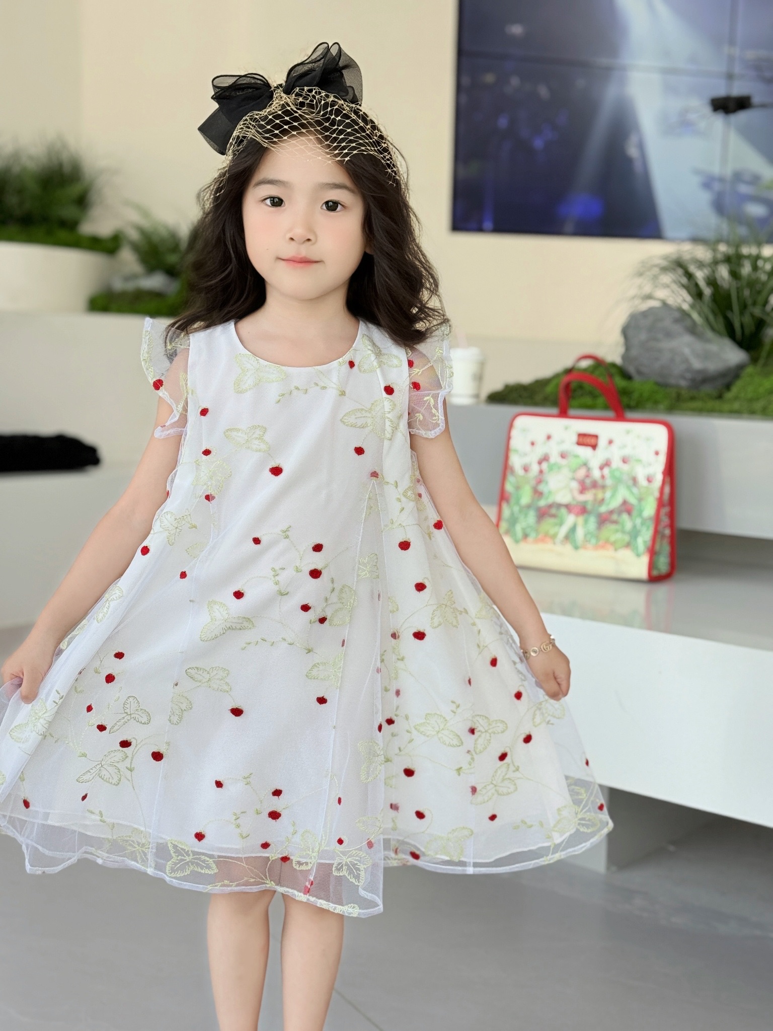 [TOP] Christian Dior Dress For Kids- White