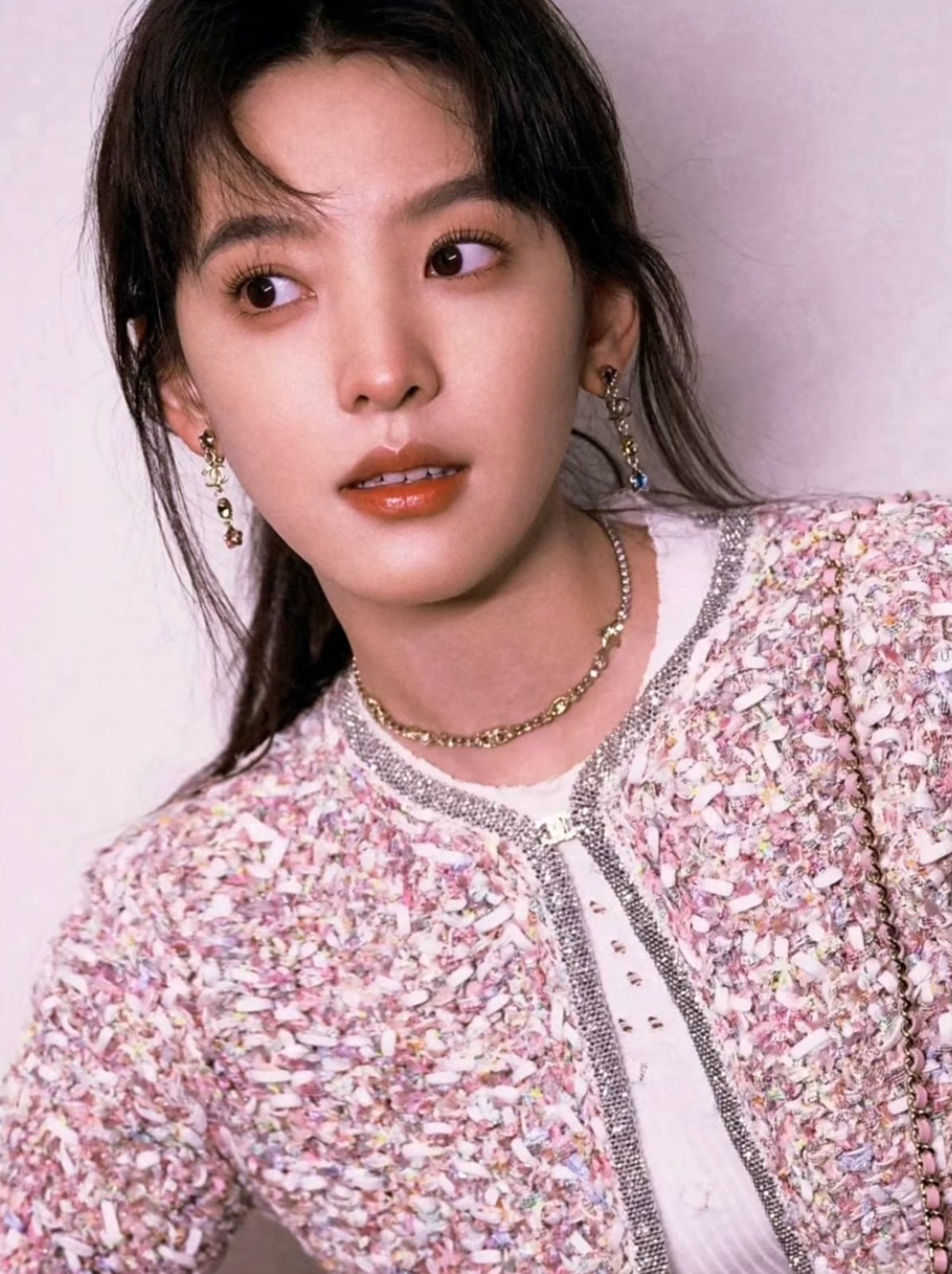 [TOP] CHANEL Vintage CC Earrings - Gold Color