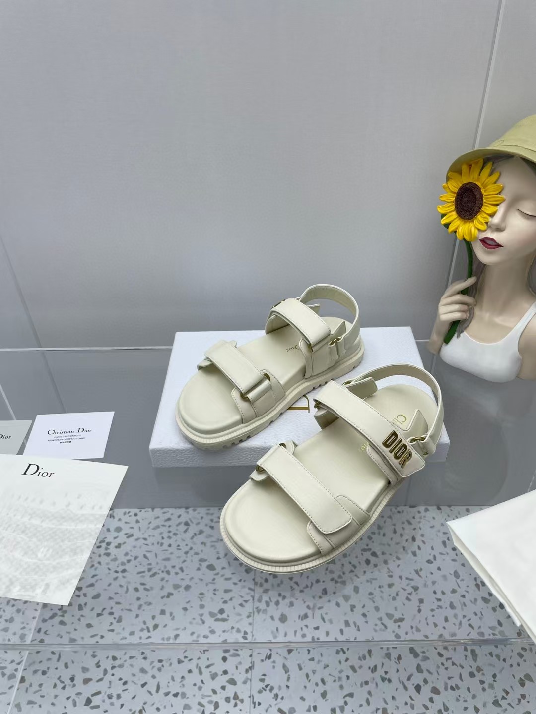 [TOP] Christian DiorAct Sandals Leather - 11 Colours